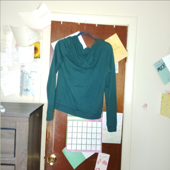 Victoria Secret PINK 1/4 Zip Hooded Sweatshirt - Medium - Picture 5 of 6